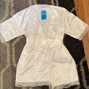 Bridal robe and slippers